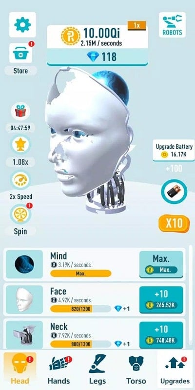Idle Robots free