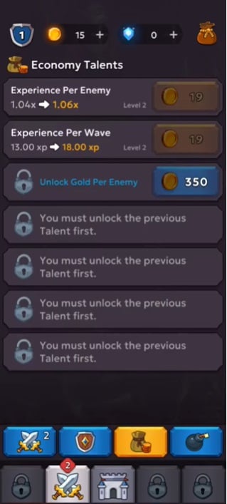 idle-wizard-tower-defense-rpg-mod-apk-4 Nâng cấp sức mạnh cho các thuật sĩ trong Idle Wizard: Tower Defense RPG MOD APK