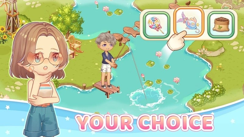 Kawaii Fishing Together mod