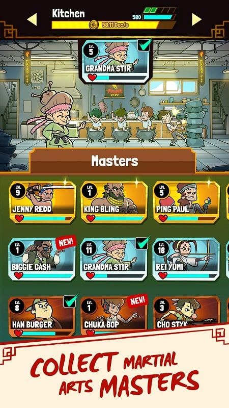 Kung Fu Clicker mod apk free
