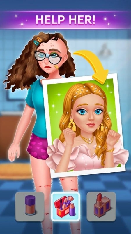 makeover-merge-mod-android Makeover Merge mod android