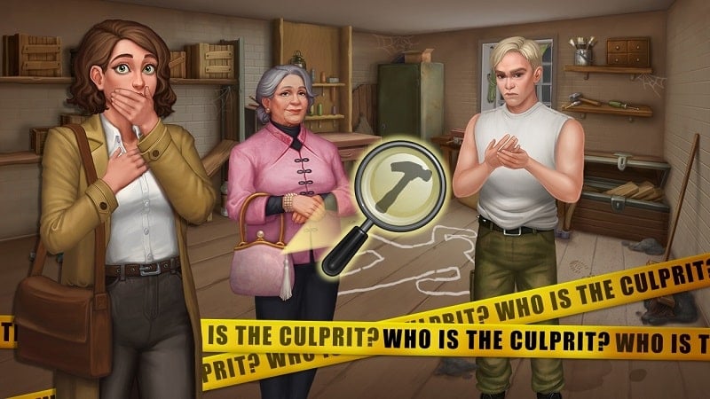 Merge Detective mystery story mod apk