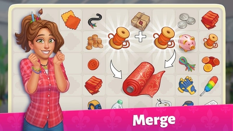 Merge House Design Makeover mod