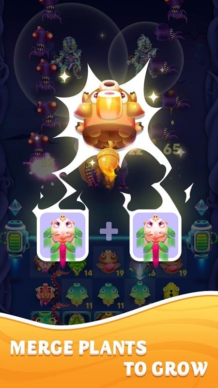 Merge Plants Aliens Defense free