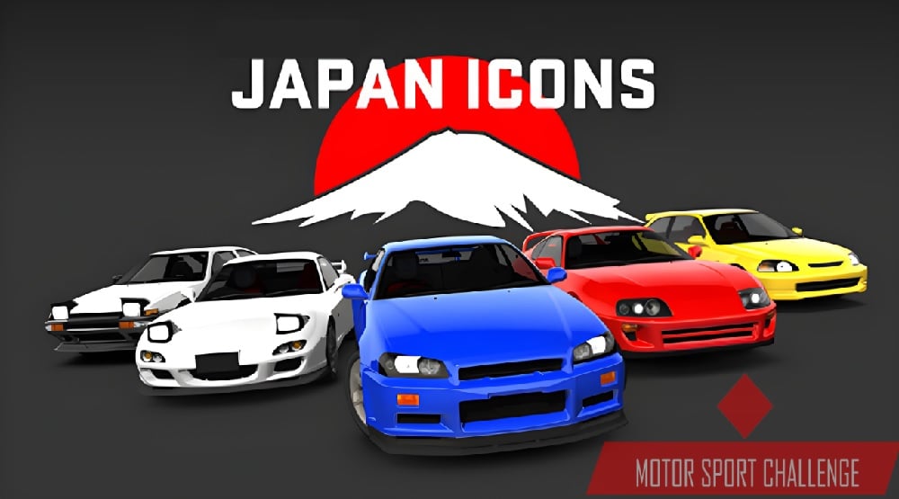 motor-sport-challenge-mod-apk Có hàng chục mẫu xe ô tô để người chơi thay đổi trong Motor Sport Challenge MOD APK
