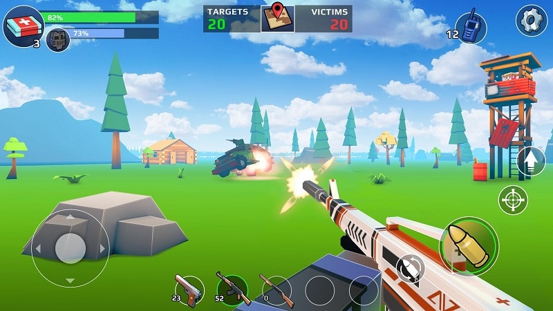 PIXELS UNKNOWN BATTLE GROUND mod free