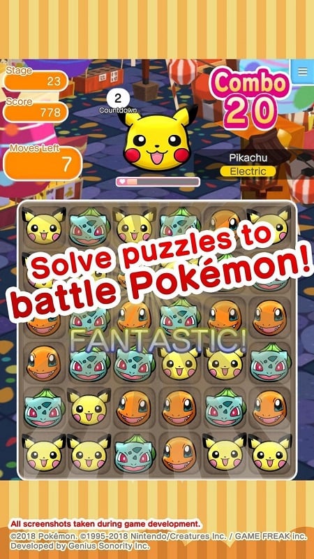 Pokemon Shuffle Mobile mod