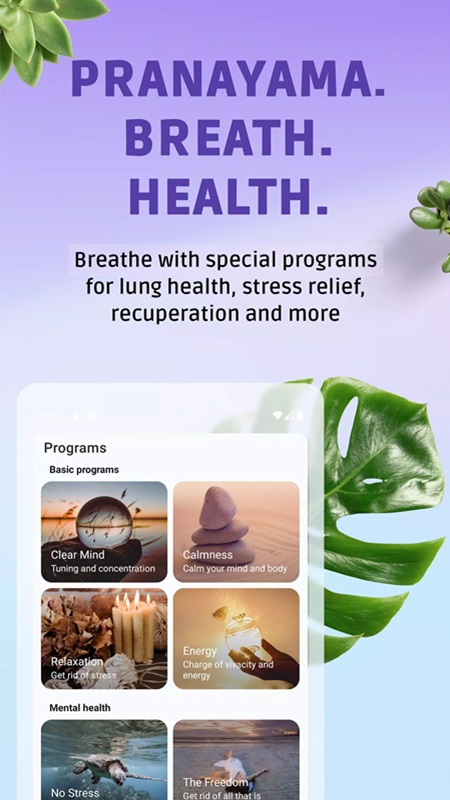 pranaria-mod-apk-2 Chương trình tập luyện đa dạng từ những chương trình cơ bản cho đến nâng cao trong Pranaria MOD APK