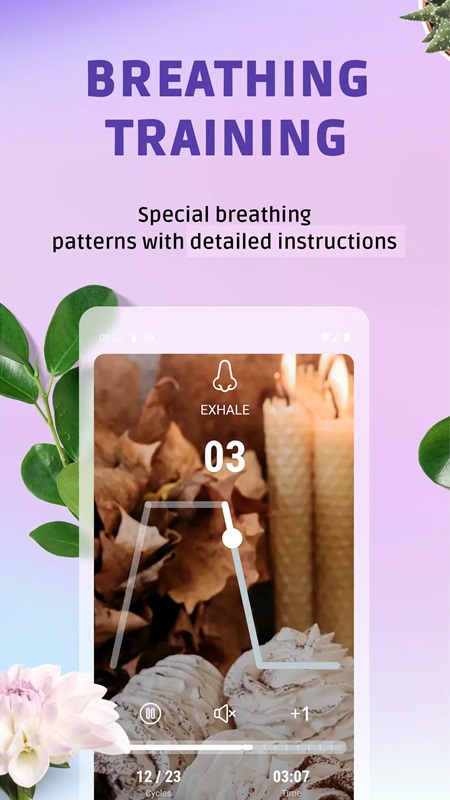 pranaria-mod-apk-3 Rèn luyện hơi thở với những bài tập đặc biệt có hướng dẫn trong Pranaria MOD APK