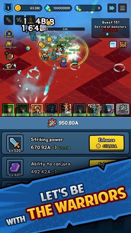 riffle-heroes-mod-android Riffle Heroes mod android