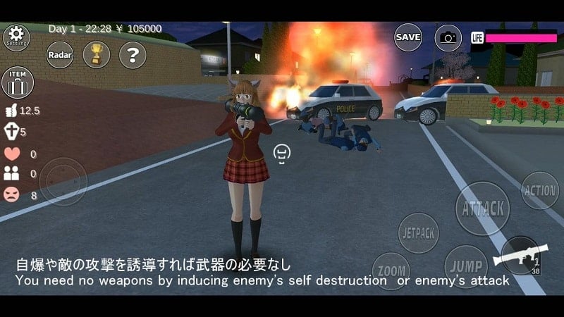 sakura-school-simulator-mod-android SAKURA School Simulator mod android
