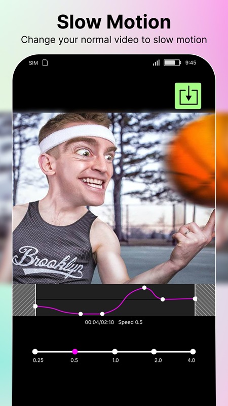 slow-motion-video-fx-mod-apk-1 Tùy chỉnh video với hiệu ứng chuyển động chậm, nhanh trong Slow Motion Video FX MOD APK