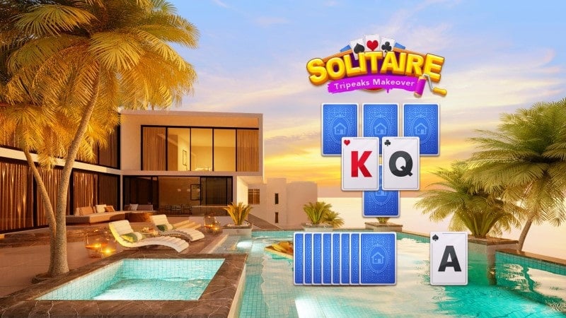 Solitaire Tripeaks Makeover mod