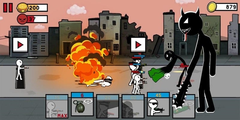 Stickman Army WWLF mod