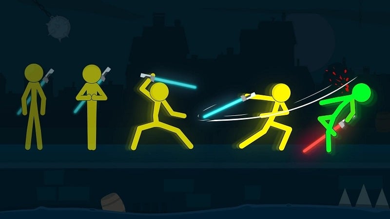 Super Stickman Fighting Battle mod