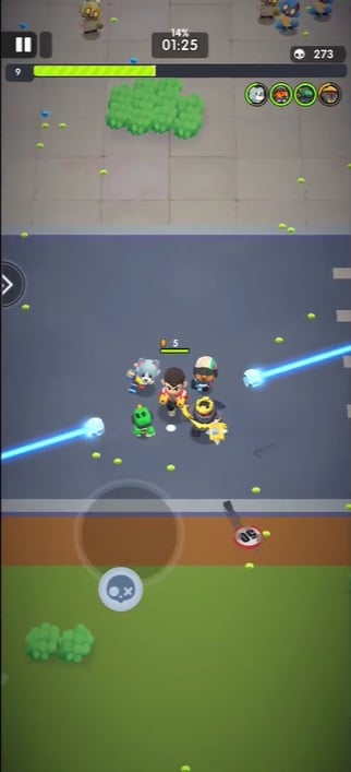 trouble-squad-mod-apk-5 Chiến đấu chống lại zombie bằng các chiêu thức trong Trouble Squad MOD APK