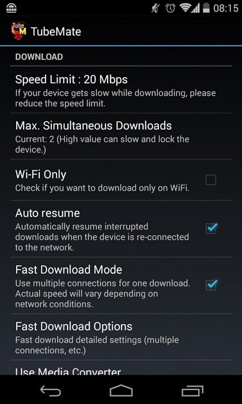 Tubemate mod apk