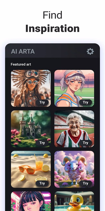 ai-arta-mod-apk-3 Tham khảo những mẫu ảnh AI nghệ thuật trong AI ARTA MOD APK