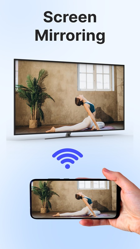 Phản chiếu màn hình thiết bị di động của bạn với TV tại nhà trong CastDuo MOD APK