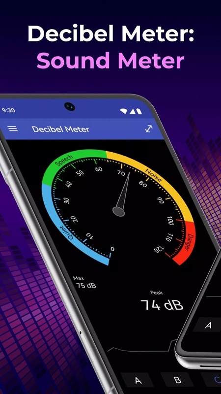 decibel-meter-mod-apk-5 Công cụ đo âm thanh chính xác cao theo thời gian thực trong Decibel Meter MOD APK
