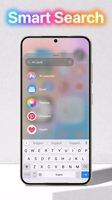 launcher-os-mod-apk-5 Rút ngắn thời gian tìm kiếm ứng dụng thông qua tính năng tìm kiếm thông minh trong Launcher OS MOD APK