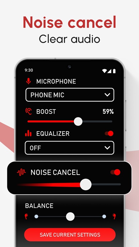 microphone-amplifier-mod-apk-8 Nhanh chóng loại bỏ các tiếng ồn phức tạp trong Microphone Amplifier MOD APK