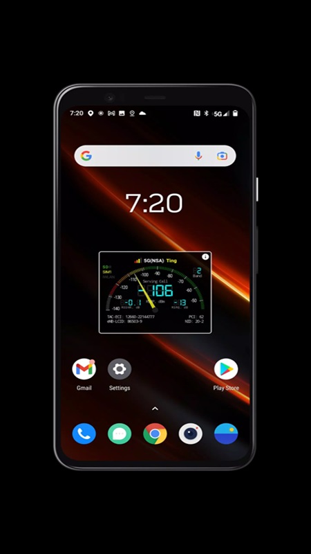 network-cell-info-wifi-mod-apk-2 Tạo tiện ích công cụ giám sát ngay trên màn hình thiết bị di động trong Network Cell Info & Wifi MOD APK