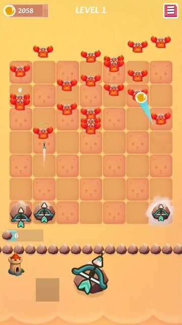 tower-vs-crabs-mod-apk-6 Chiến đấu với những con cua để bảo vệ vương quốc trong Tower vs Crabs MOD APK