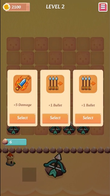 tower-vs-crabs-mod-apk Nâng cấp sức mạnh của cho vũ khí của bạn trong Tower vs Crabs MOD APK